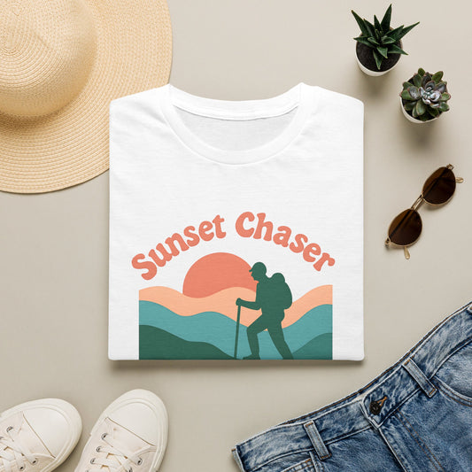 Hiker on Sunset Trail T-Shirt