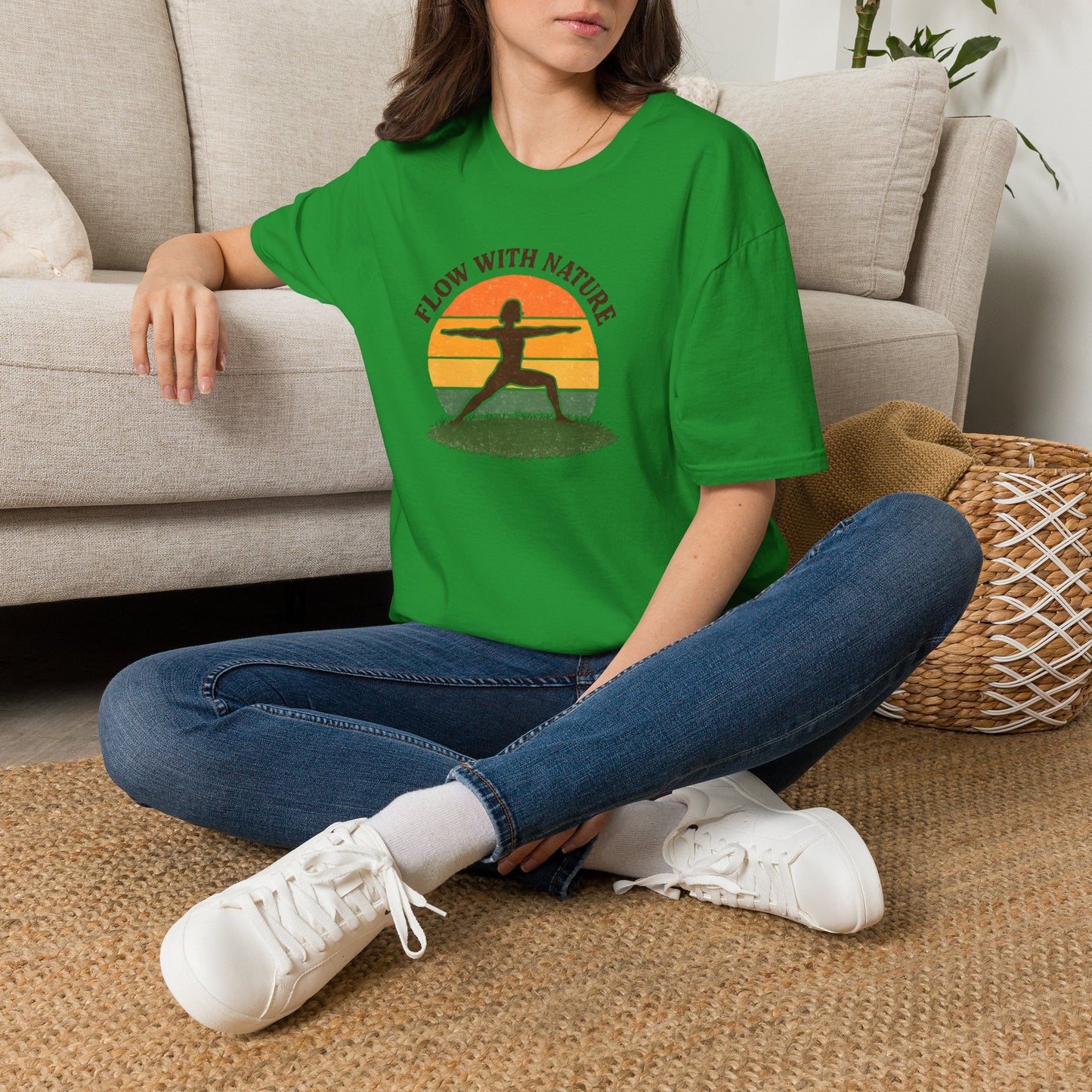 Sunset Nature Yoga T-Shirt